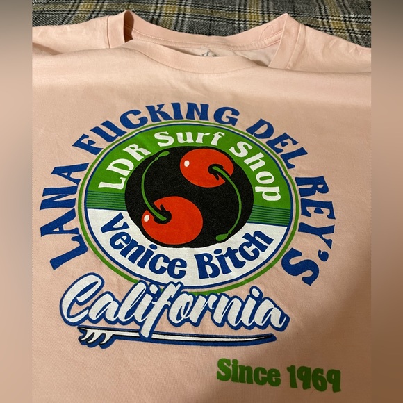 Lana Del Rey Surf Shop Pop Up LDR Village Crop Top Authenthic SUPER RARE MINT+++ - Picture 5 of 9